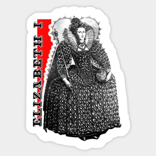 Tudors Gloriana Queen Sticker